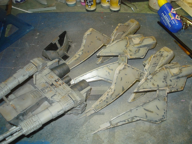 Weathering in process.