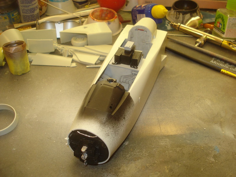 Front fuselage done