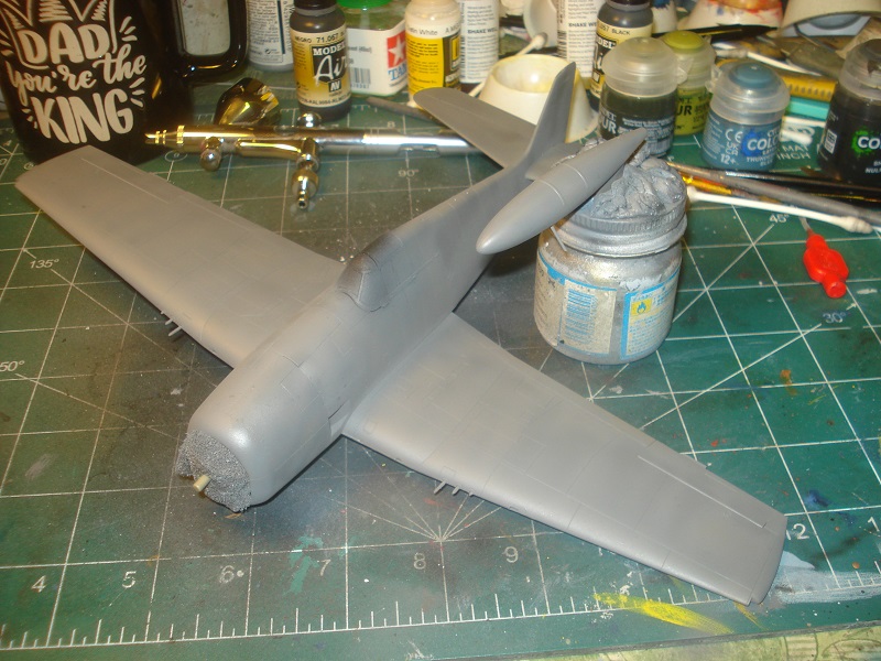 Primer painted