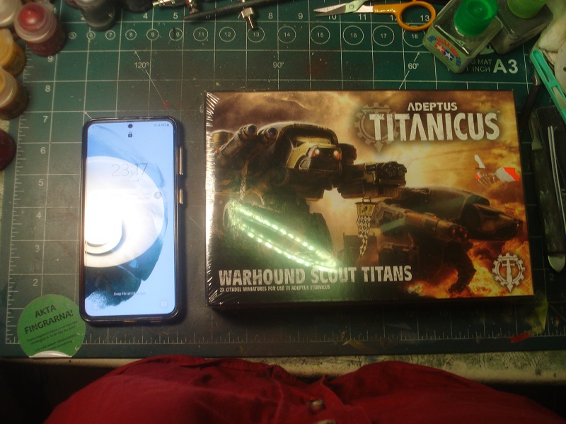 Warhound scout titans box